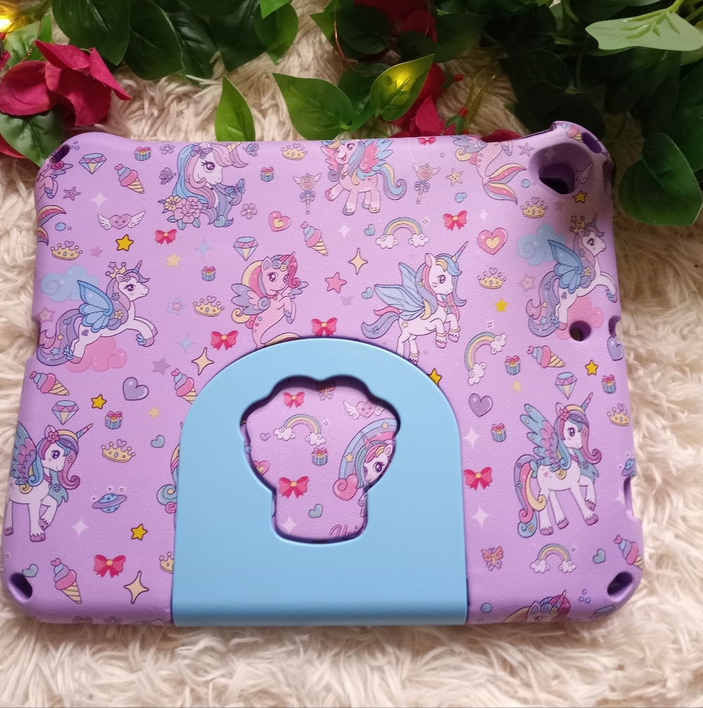 Purple Unicorn Tablet Case